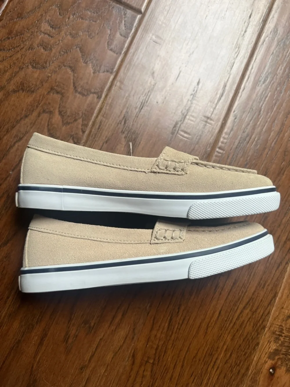 Janie and Jack Slip On Sneaker Suede Leather Shoes Size 1K